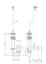 TK40P1 壁排水金具 totoの純正品 送料無料【入荷次第最短発送】 正規品保証