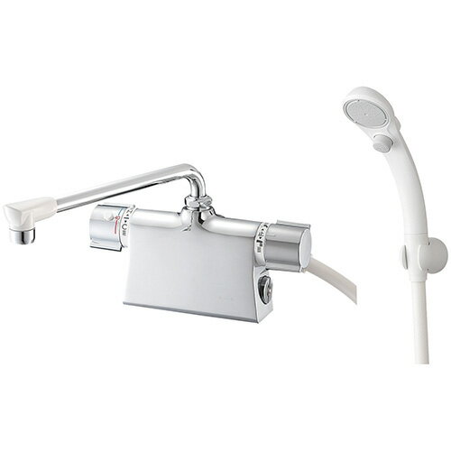 三栄 浴室水栓サーモンデッキシャワー混合栓サーモスタット式デッキタイプSK78501D-L-13