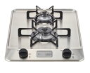 N2C20KSK ビルトインコンロ コンパクトタイプ ステンレストップ 2口 30cmタイプ グリルなし ノーリツ