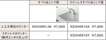 TOTO　システムキッチン　ミッテ クラッソ GG　ステンレスすべり台シンク用オプション　シンクパレットS　ksoh001st