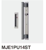 品番：MJE2PU14ST パナソニック ベリティス 内装ドアオプション品 サテンシルバー（塗料）金属バー引手..