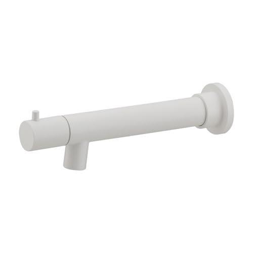 702-066-MW カクダイ 横水栓（ロング）／／マットホワイト 送料無料 複数買いでお値引き