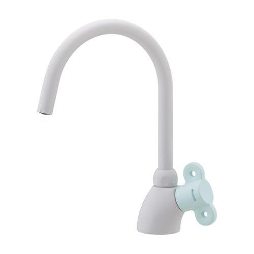 700-830-B カクダイ 立形スワン水栓／／フロストミント 送料無料 複数買いでお値引き