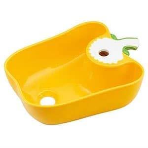 493-157-Y カクダイ 手洗器（国産パプリカ）／／イエロー 送料無料【法人限定販売 メーカー直送】【沖..