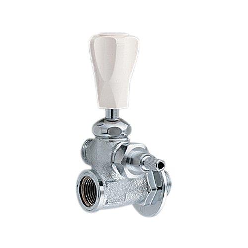 781-100 カクダイ 水抜分岐バルブ　13 送料無料 複数買いでお値引き