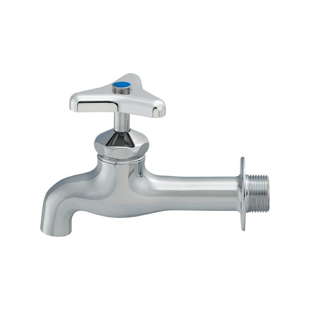 702-007-25 カクダイ 胴長横水栓 送料無料 複数買いでお値引き