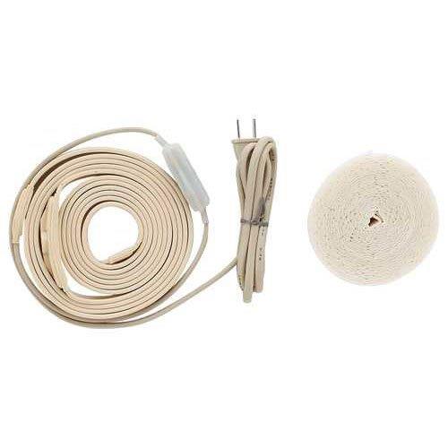 698-05-20 カクダイ 凍結防止帯（パイロットランプつき）／／20m 送料無料 複数買いでお値引き