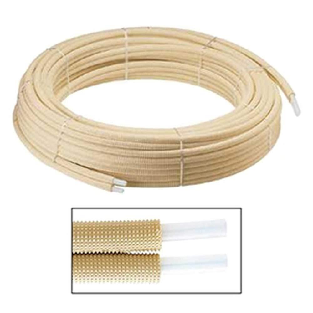 416-002-50 カクダイ ペア耐熱管（保温材つき）　10A 送料無料 複数買いでお値引き