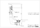 PZ6185 ポリバス用排水金具・ワンプッシュ TOTOの純正品 送料無料【入荷次第最短発送】 正規品保証