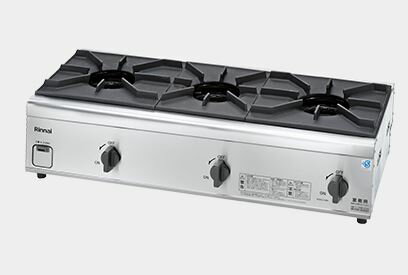 RSB-306N-13A 都市ガス リンナイ 3口業務用ガステーブル 法人限定 ガスコンロ RSB-306N-13A 都市ガス リンナイ 3口業務用ガステーブル 法人限定 ガスコンロ