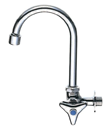 A26JH-13 泡沫横形ツル首自在水栓（固定コマ仕様）［共用形］ 三栄 SANEI　送料無料 複数買いでお値引き