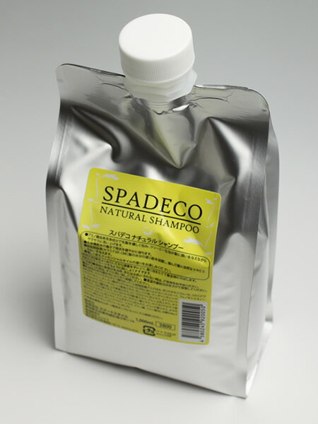 スパデコ ナチュラル シャンプー 1000ml 【SPADECO】ノンシリコンシャンプー