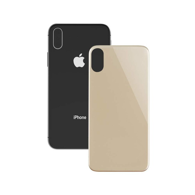 Rakuten - メール便送料無料 Simplism iPhoneXs X （5.8インチ) 背面保護立体成型パネル ゴールド