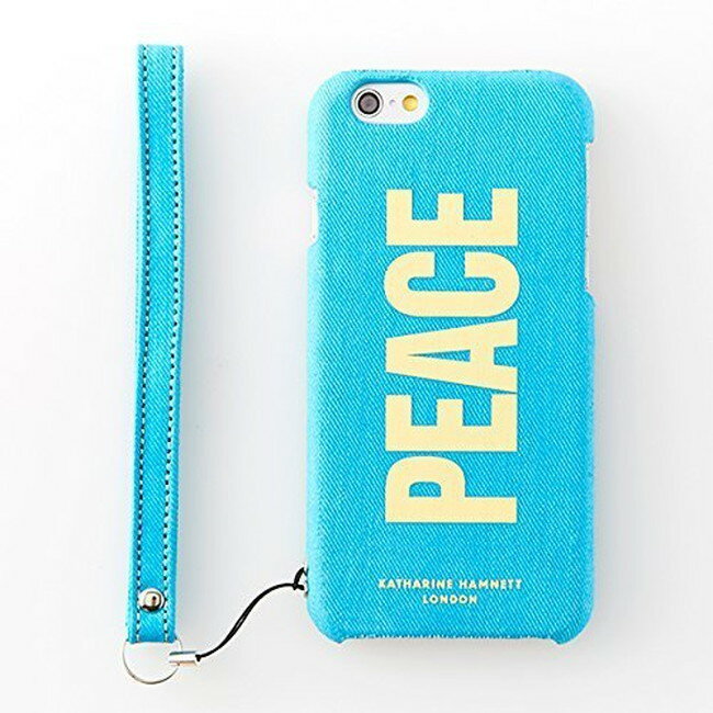 Rakuten - Simplism iPhone6 6s ケース ライトブルー 【KATHARINE HAMNETT LONDON×Simplism】 防磁シート付属 カードポケットケース