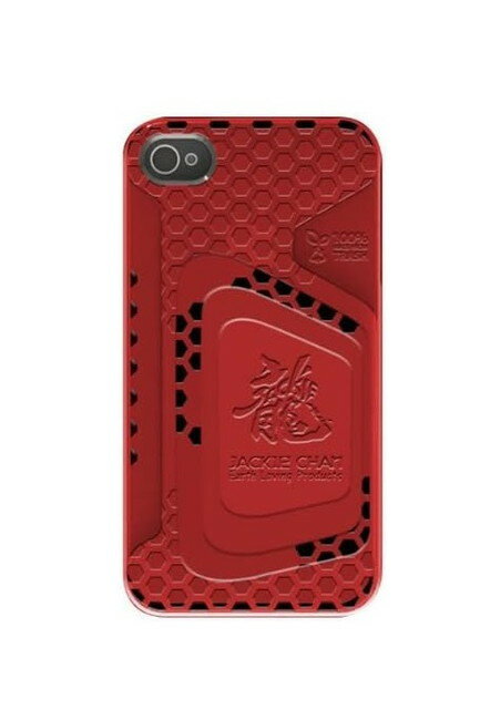 在庫処分 iPhone4 4s Jackie Chan Limited Edition レッド 赤 ジャケット カードホルダー ジャッキー チェン Whole Red