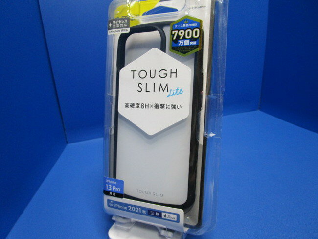 ELECOM 쥳 iPhone 13 Pro TOUGH SLIM LITE ۥ磻 ¦̤ΤTPUǺ̤˹8HΥݥꥫܥ͡
