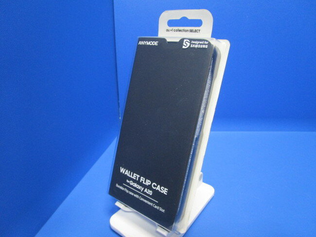 乐天商城 - Galaxy A20 Wallet Flip Case 手帳型 ケース ブラック カードポケット付き オートスリープ機能 サムスン SAMSUNG