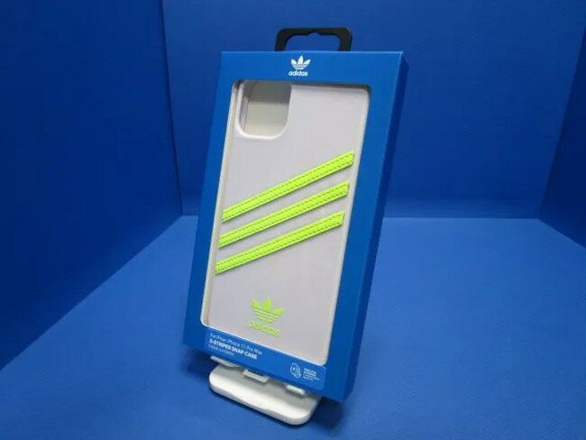 adidas アディダス adidas Originals iPhone 11 Pro Max ケース カバー スマホケース 耐衝撃 SAMBA サンバ パープルティント イエロー