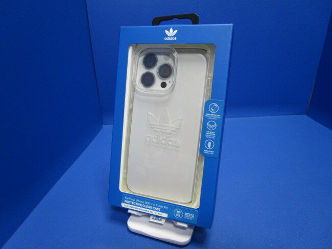 Rakuten - adidas アディダス iPhone 13 Pro 三つ葉ロゴ 耐衝撃クリアケース OR Protective Clear Case FW21 clear