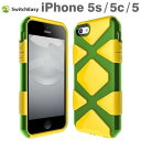 SwitchEasy HERO nCubh iPhoneSE(ꐢ) 5 5s 5c (4C`) P[X Jo[ iRanger Yellow/CG[j