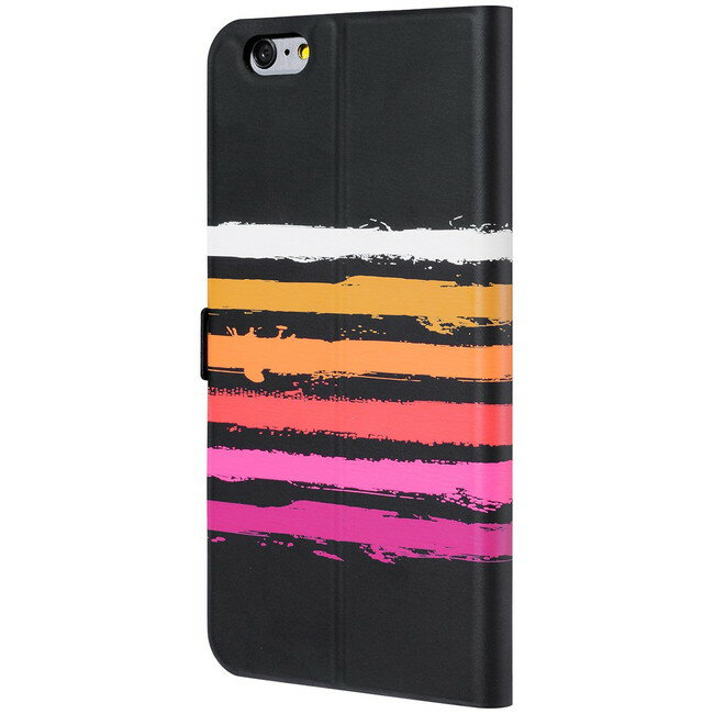 iChic Gear Little Marcel 手帳型ケース iPhone6SPlus iPhone6Plus 5.5インチ ブラ...