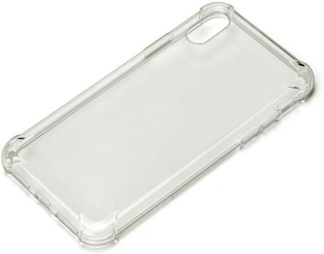 Rakuten - 【在庫処分】 PGA iPhoneX iPhoneXs (5.8インチ) ケース カバー ハイブリッドタフケース TPU クリアブラック 耐衝撃＆耐振動設計