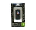 イーサプライズ Walkmanウォークマン E060シリーズ用 シリコン ケース ブラック(液晶保護フィルム、クリーニングクロス、ほこり取りテープ付属