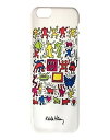 X}zP[X Jo[ iPhone6 6s Case scenario zCg  WPbg l G KEITH HARING Dancers _T[Y KH-IP6S-DA