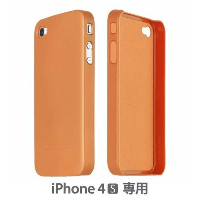 スマホケース カバー iPhone4s Cote&Ciel オレンジ ジャケット スクリーン保護フィルム Shell 2012 MANDARIN