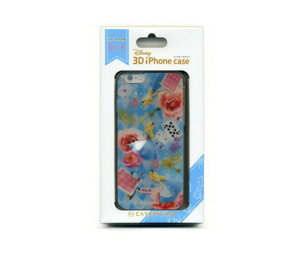 Rakuten - ★Disney ディズニー 3D iPhone6s iPhone6（4.7インチ）ケース 不思議な国のアリス k006 3Dホログラム 立体に見える