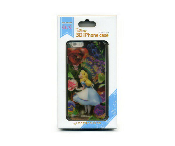 Rakuten - ★Disney ディズニー 3D iPhone6s iPhone6（4.7インチ）ケース 不思議な国のアリス k005 3Dホログラム 立体に見える