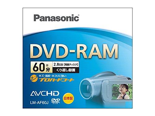 Panasonic 8cm 両面60分　2.8GB　DVD-RAMデ