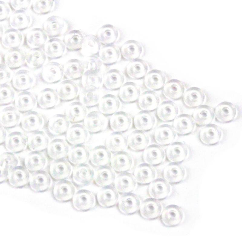 ハッピーボム ビーズ用 シリコンリング クッション 250個 天然石 ブレスレット ネックレス 作成