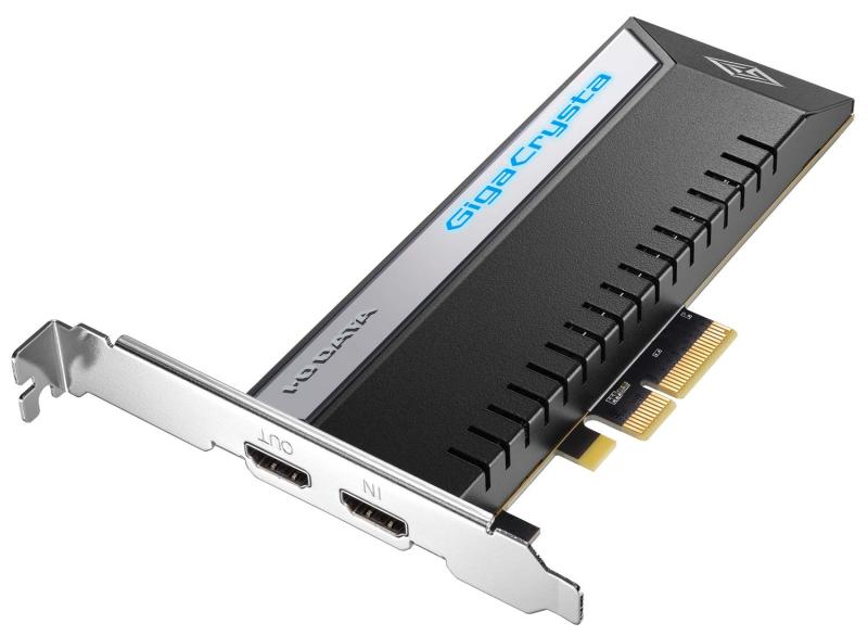 楽天willあさひ楽天市場店アイ・オー・データ キャプチャボード 4K/60p HDR パススルー HDMI PCIe ゲーム録画&実況 ソフトウェアエンコード GigaCrysta E.A.G.L 日本メーカー GV-4K60/PCIE