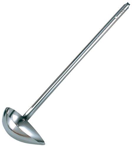 玉虎堂製作所 MA 18-8 共柄 横口サービスレードル 180cc 長柄(375mm)