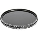 Bower 67mm Variable Neutral Density Filter NDフィルター ND値 2−8(透過率50% - 12.5%)
