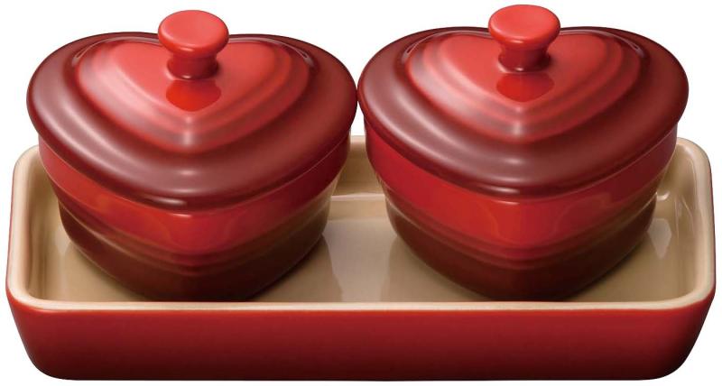 ラムカン・ダムール ルクルーゼ ル・クルーゼ(Le Creuset) 耐熱容器 ミニチュア・ラムカン・ダムール・セット