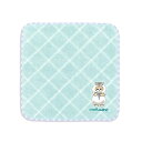 mofusand スパークルクロス タオルハンカチ グリーン 猫 可愛い 43-0110080 約25×25cm
