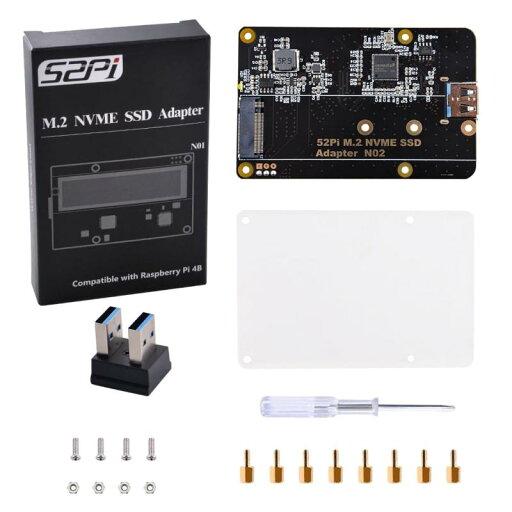 GeeekPi M.2 NVME SSD ストレージ拡張ボード Raspberry Pi 4 用、M.2 NVME SSD のみをサポート (Raspberry Pi ボードと M.2 NVME SSD は含まれません) GeeekPi M.2 NVME SSD ストレージ拡張ボード Raspberry Pi 4 用、M.2 NVME SSD のみをサポート (Raspberry Pi ボードと M.2 NVME SSD は含まれません)