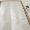 SunnyDayFabric のれん 水玉リネン