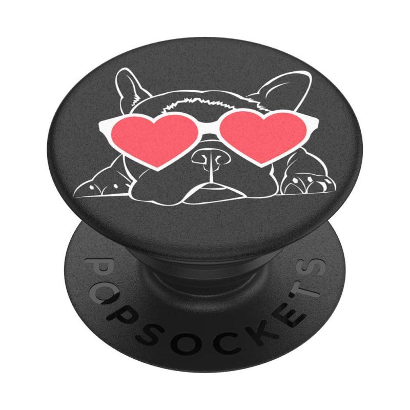 PopSockets Japan - ポップソケッツ ジャパン PopGrip 黒ヒョウ柄 ポップグリップ Leopard of the Night スマホグリップ&amp;スタンド