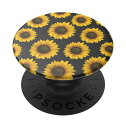 PopSockets Japan - ポップソケッツ ジャパン PopGrip Sunflower Patch ひまわりだらけ ポップグリップ スマホグリップ&スタンド