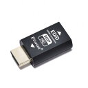 EVanlak(イヴァンラック) HDMI EDIDエミュレーター パススルー ドングル (第3世代プレミアムアルミニウム) エミュレーターアダプター不要 EDIDエミュレーター Mac ThunderboltからHDMIスイッチ/エクス(2)