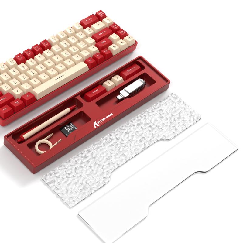 ATTACK SHARK リストレスト 68キー CNC