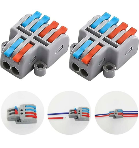 10個 配線コネクター 電線接続コネクター コンパクトジョイント 配線 分岐コネクタ コネクタタワンタッチコネクター 配線コネクター より線・単線接続可能コネクタヤープッシュケーブル 10個 配線コネクター 電線接続コネクター コンパクトジョイント 配線 分岐コネクタ コネクタタワンタッチコネクター 配線コネクター より線・単線接続可能コネクタヤープッシュケーブル
