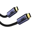 USB4 ケーブル Type C ケーブル PD対応 【20Gbpsデータ転送 100W/5A急速充電 8K/60Hz映像出力】 タイプc ケーブル 高耐久ナイロン編み Type-c機種対応(2)