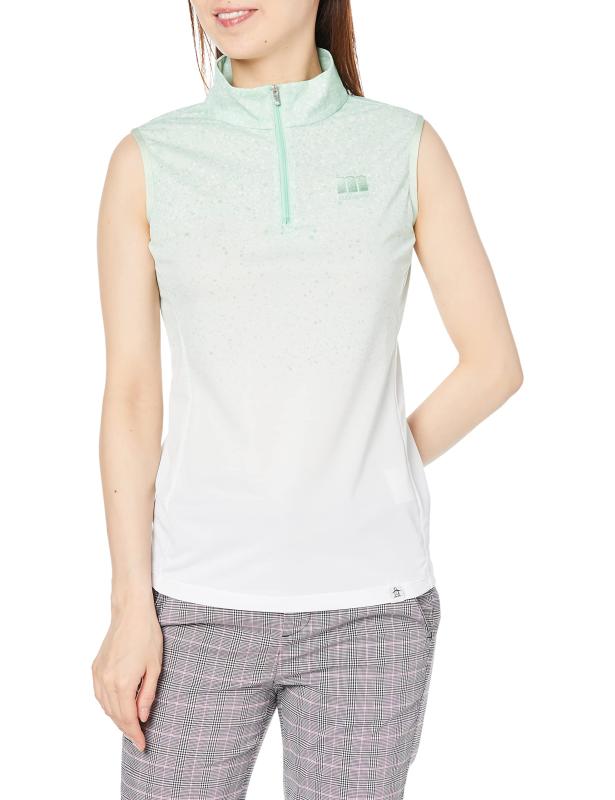 [マンシングウェア] 22年春夏モデル ゴルフ 半袖シャツ サンスクリーン 涼しい SUNSCREEN レディース