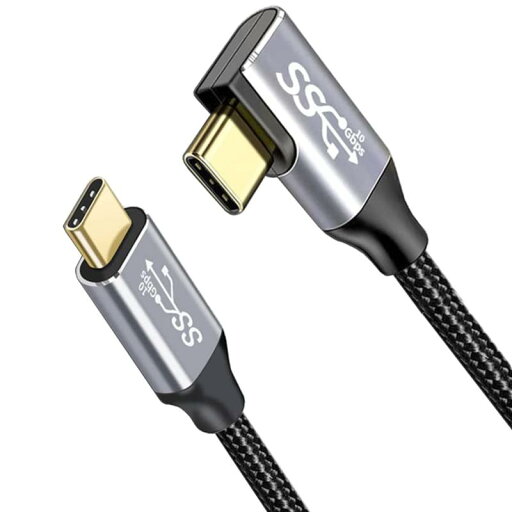 USB Cケーブル L字 YITONGXXSUN Type C 3.1 Gen2(10Gbps) 100W/5A PD急速充電 4K / 60Hz映像出力 ナイロン編みMacBook、iPad Pro、iPad mini 6、Surface、Switch USB Cケーブル L字 YITONGXXSUN Type C 3.1 Gen2(10Gbps) 100W/5A PD急速充電 4K / 60Hz映像出力 ナイロン編みMacBook、iPad Pro、iPad mini 6、Surface、Switch