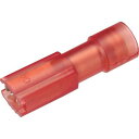 TRUSCO(トラスコ) 絶縁被覆付差込形接続端子W5.0 (15個入) T-TMDEN280509-FA x 10 パック【ケース販売】