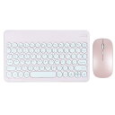 Bluetooth キーボード マウスセット ipad キーボード タブレット用(2)